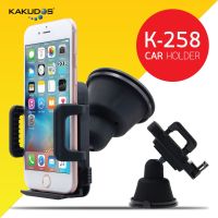 ??HOT!!ลดราคา?? KAKUDOS K-258 Car Holder ที่วางโทรศัพท์มือถือในรถยนต์ ขนาดเล็กกะทัดรัด ##ที่ชาร์จ แท็บเล็ต ไร้สาย เสียง หูฟัง เคส Airpodss ลำโพง Wireless Bluetooth โทรศัพท์ USB ปลั๊ก เมาท์ HDMI สายคอมพิวเตอร์