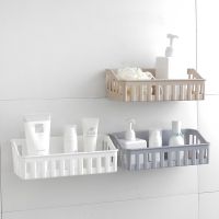 Bathroom Shelf Organizer Toilet Adhesive Shampoo Gel Storage Basket Decoration Bathroom Corner Shower Shelf Rack Accessories Bathroom Counter Storage