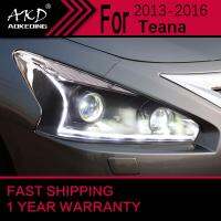 ∋ Car Lights for Nissan Teana Headlight 2013-2016 Altima Head Lamp Drl Projector Lens Automotive Accessories