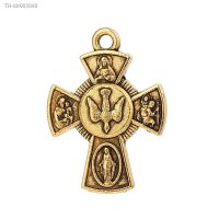 ♛ 12PCS Jewelry 2020 Catholic Rosary Tag Cross Pendant Jesus Pendant Zinc Alloy Material Manufacturing