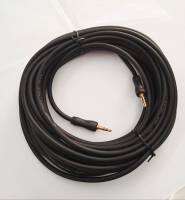 CableSTER AUX  JEACK 3.5mm 99.99High crade Audioสายสัญญานเสียงอย่างดี ทองแดงเต็ม สายลำโพง สายต่อเครื่องเสียงหัวตัวผู้ทั้ง2ฝั่ง 10เมตร สายหนานิ่มเส้นใหญ่