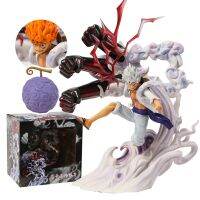 One-Piece Battle Nicas Luffy Gear 5พร้อมหัวเปลี่ยน GK รูปปั้นรูปสะสม Toy