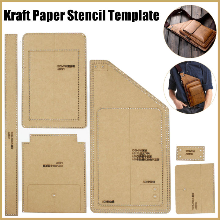 Sewing Pattern Template Leather  Kraft Paper Stencil Template
