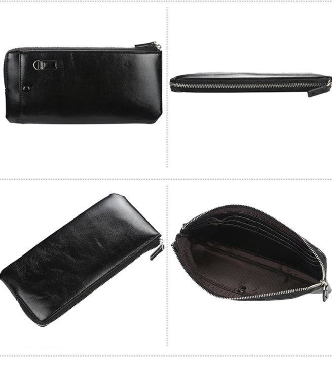 layor-wallet-กระเป๋าสตางค์ผู้ชาย-กระเป๋ากระเป๋าเงินแบบยาวหนังกระเป๋าเคสโทรศัพท์มือถือเหรียญมัลติฟังก์ชั่ที่ใส่การ์ดพกพา-xa205c-คุณภาพ