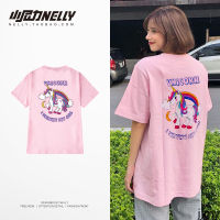 Instagram Spring/Summer 2022 Womens Cartoon Cartoon Print T-shirt for Men, Round Neck and Womens Short Sleeve Top Casual