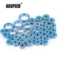 AXSPEED 39Pcs Wheel Hub Axle Blue Sealed Bearing Kit for TRX-4 TRX4 Bronco 1/10 RC Crawler Car Parts Accessories