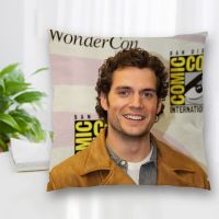 （ALL IN STOCK XZX）New customized Henry Caville pillowcase/sofa/home/car high-quality pillowcase   (Double sided printing with free customization of patterns)