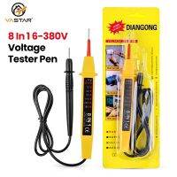 8 In 1 6-380V Voltage Tester Polarity Current AC/DC Electrical Meters Instruments