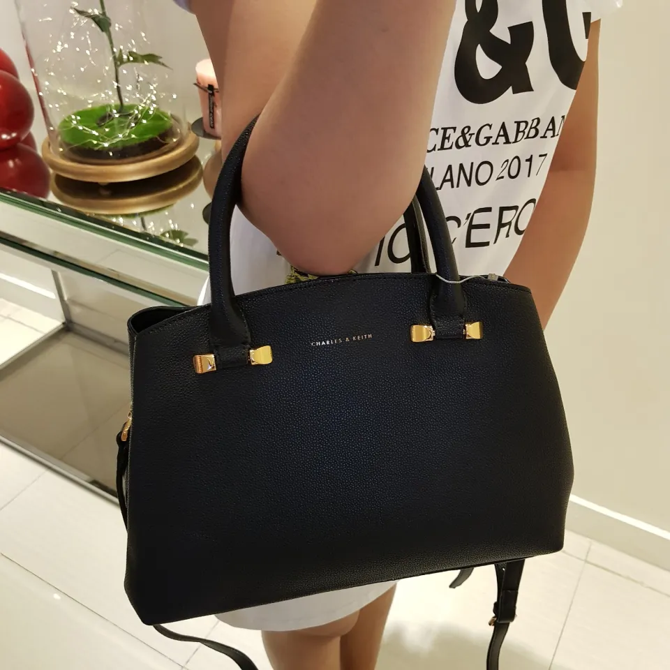 Top handle city best sale bag charles and keith