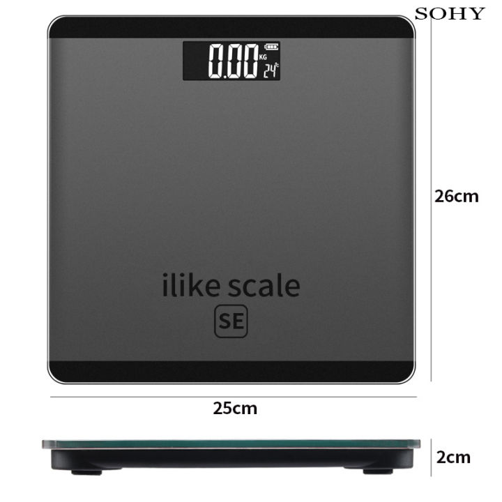 เครื่องชั่งน้ำหนักดิจิตอล-0-1-180kg-แสดงอุณหภูมิ-electronic-weight-scale-เครื่องชั่งน้ำหนัก-เครื่องชั่ง-ที่ชั่งน้ำหนัก-ตาชั่งน้ำหนัก-weighing-เครื่องชั่งน้ำหนักอัจฉริยะ-เครื่องชั่งดิจิตอล-lcd-body-sca