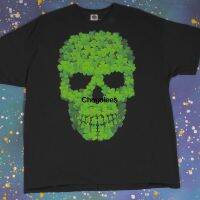 00S Vintage Shamrock Skull T เสื้อ XXL