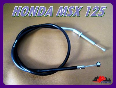 HONDA MSX125 CLUTCH CABLE (L. 94 cm.) "HIGH QUALITY" // สายคลัชท์  "สีดำ" (ยาว 94 ซม.) สินค้าคุณภาพดี