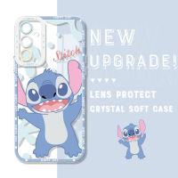 Casing Ponsel สำหรับ Samsung Galaxy A03 Core A24 Samsung 4G M23 5G เคสการ์ตูนกันกระแทกของแท้ปลอกอ่อนเคสมือถือใสเพื่อการป้องกันกล้องของคลุมทั้งหมด