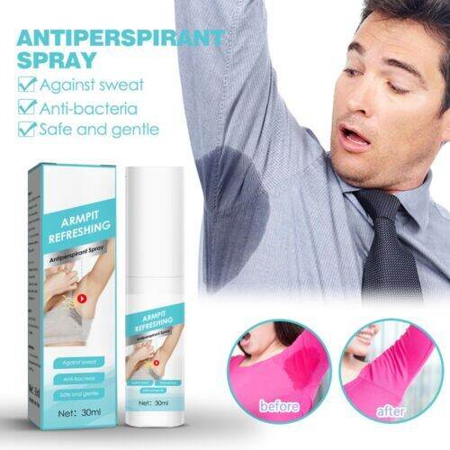 AUTHENTIC Armpit Antiperspirant Spray Refreshing Underarm Body Odor