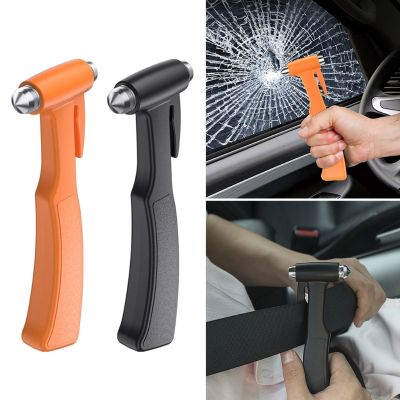 Auto Rescue Hammer Disaster Escape Window Breaker Hard Steel Seat Belt Cutter Necessary Car Safety Hammer