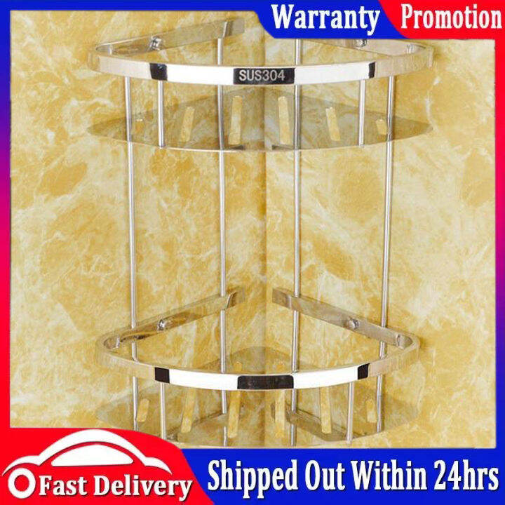GRIPO 304 stainless bath rack shower holder Lazada PH