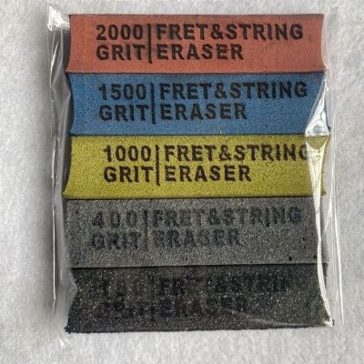 ：《》{“】= 1PCS Guitar Fret Polishing Erasers Abraisive Ruer For Fret Wire 180 & 400 & 1000 & 1500 & 2000 Grit For Guitar Maintain Tool
