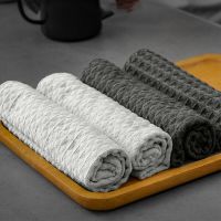 Coffee Glass Cleaning Cloth Home Kitchen Towel Rag Housework Cleaning Special Wiping Table No Shedding Scouring Cloth Towel Dish Cloth  Towels