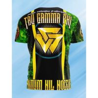 Tau Gamma Phi Full Sublimation Fratshirt "primum Nil Nocere" comfortable