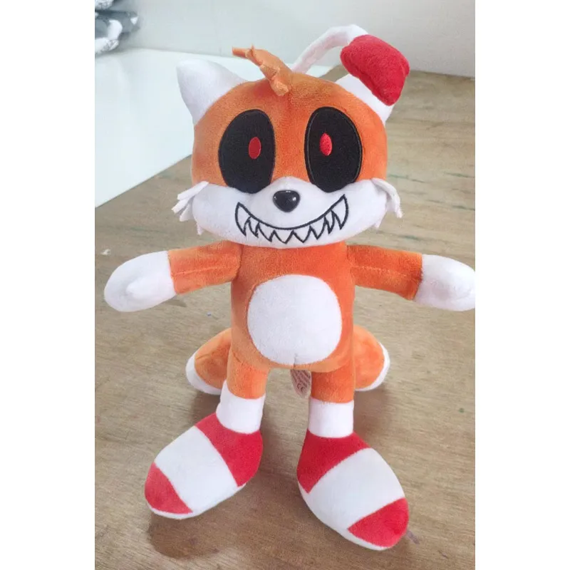 25cm 30cm Exe Tails Plush The Spirits Of Hell Plush Toy Shadow the Werehog  Jet the Hawk Soft Plush Dolls Puppet for Play House