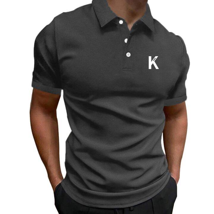 Men Clothes Summer Trending Casual Sport Short Sleeve Polo Shirt Men  Personalty Fashion Tops Polo Shirt . | Lazada.Vn