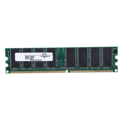 2.6V DDR 400MHz 1GB Memory 184Pins PC3200 Desktop for RAM CPU GPU APU Non-ECC CL3 DIMM