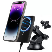 15W Magnetic Wireless Car Charger Air Vent Mount for iPhone 14 13 12 Pro Max Mini Magnet Car Phone Holder Fast Charging Stand