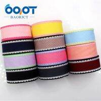 【CC】 OOOT BAORJCT G-181028-145925mm 10yards lace grosgrain ribbonWedding decorationDIY wrapping materials