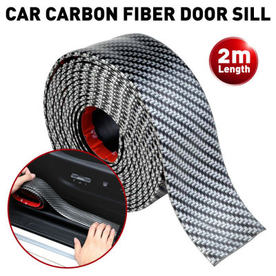 【DT】SUV Van Rubber 3CM*2M Door Sill Trunk Protector Bumper Edge Guard Strip Car Styling Anti Collision Tape Sticker Accessories  hot