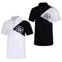 G4 New Style Golf Mens Summer Short-Sleeved Quick-Drying Wicking Sports Breathable Fashion Stretch Outdoor Jersey T2315GOLF