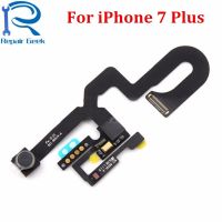 5pcs / Lot ด้านหน้ากล้องโมดูล Proximity Light Sensor Flex Cable สําหรับ iPhone 7 Plus อะไหล่ซ่อม