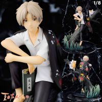 Figure ฟิกเกอร์ จากมังงะและการ์ตูนเรื่อง Natsume Yuujinchou นัตซึเมะกับบันทึกพิศวง Takashi Natsume Nyanko Sensei ทาคาชิ นัตสึเมะ เนียนโกะเซ็นเซ อาจารย์เหมียว 1/8 ชุดนักเรียน High School Uniform โมเดล การ์ตูน Complete Figure Model Cartoon Anime Hobby