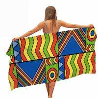 ❅✸❂ African Culture Microfiber Beach Towel Portable Quick Fast Dry Sand Outdoor Travel Swim Blanket Thin Yoga Mat for Women Gifts