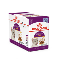 (12 ซอง) Royal Canin Sensory Taste Pouch อาหารเปียกแมวโต กินยาก เลือกกิน 85ก. (เยลลี่, เกรวี่ โรยัล คานิน อาหารเปียกแมว อาหารแมวเปียก)