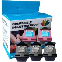 Replacement hp301 Refilled Ink Cartridge for HP 301 301XL for Deskjet 1000 1050 2000 2050 J410a Envy 4500 4502 5530 Printer Ink Cartridges