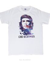 2023NewMens Che Guevara บทคัดย่อภาพใบหน้าเสื้อยืดใหม่-Viva La Revolution Retro TS785แขนสั้นใหม่เสื้อยืดแฟชั่นผู้ชายเสื้อผ้า