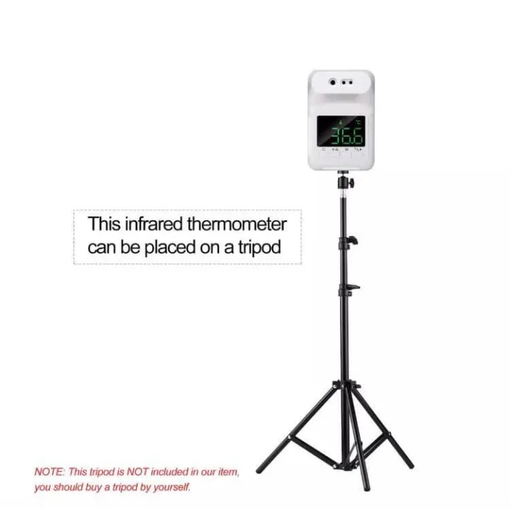 JS Fixed Infrared Forehead Temperature K3S Thermometer with Stand
