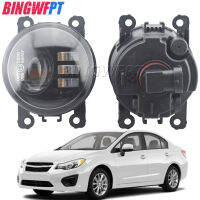 ยี่ห้อใหม่คู่ LED ด้านหน้าหมอกโคมไฟสำหรับ Subaru Impreza Wagon 2014 2015 2016 2017 2018กันชนโคมไฟหมอก *