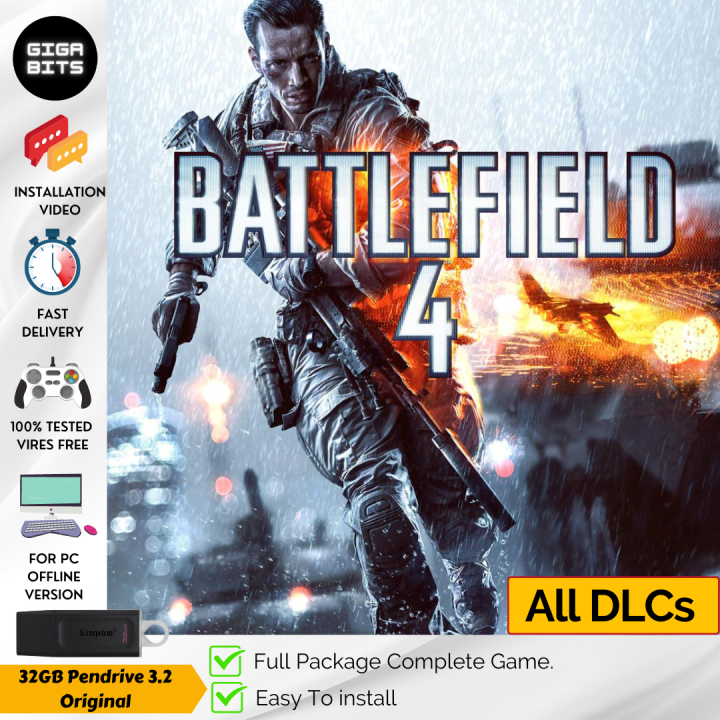 Battlefield 4: Premium Edition PC GAME Offline [Pendrive INSTALLATION]