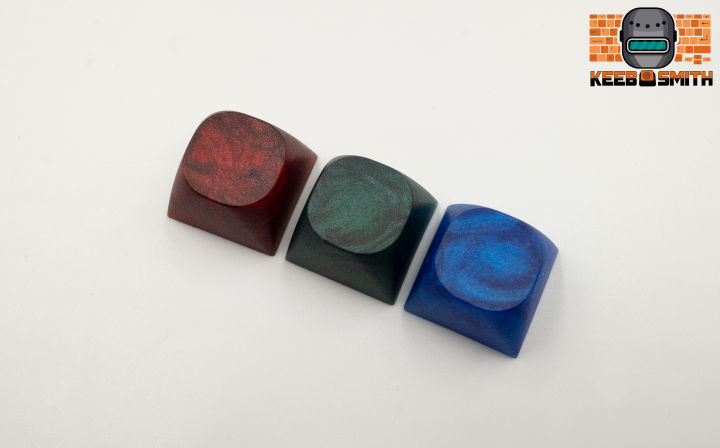 ปุ่มคีย์บอร์ดอาร์ติซานเซ็ตอัญมณี-รูบี้-gemstone-set-artisan-keycap-ruby