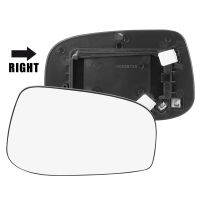 X Autohaux Mirror Glass Heated With Backing Plate Side Rear View Mirror Glass For 2004-2006 VOLVO S80 S60