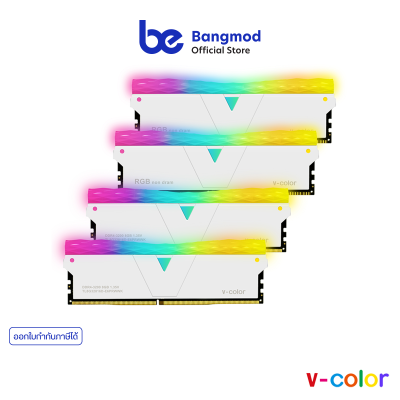 มีแรมดัมมี่ - 16GB/3200MHz แรมพีซี (RAM PC) v-color SCC Prism Pro RGB 16GB DDR4 Bus 3200 MHz