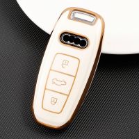 dghjsfgr new tpu car key case cover For Audi A6 C8 A7 A8 Q8 2018 2019 car accessories durable car styling new Bag