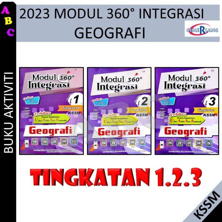 2023 : MODUL 360 INTEGRASI GEOGRAFI TINGKATAN 1.2.3 KSSM - PENERBIT ...