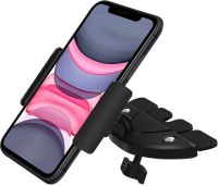 Univerola Phone Holder CD Slot Car Mount Holder With Spring Holder 360 Rotation Car Cradle For IPhone 10 Car Phone Mount For Mi5