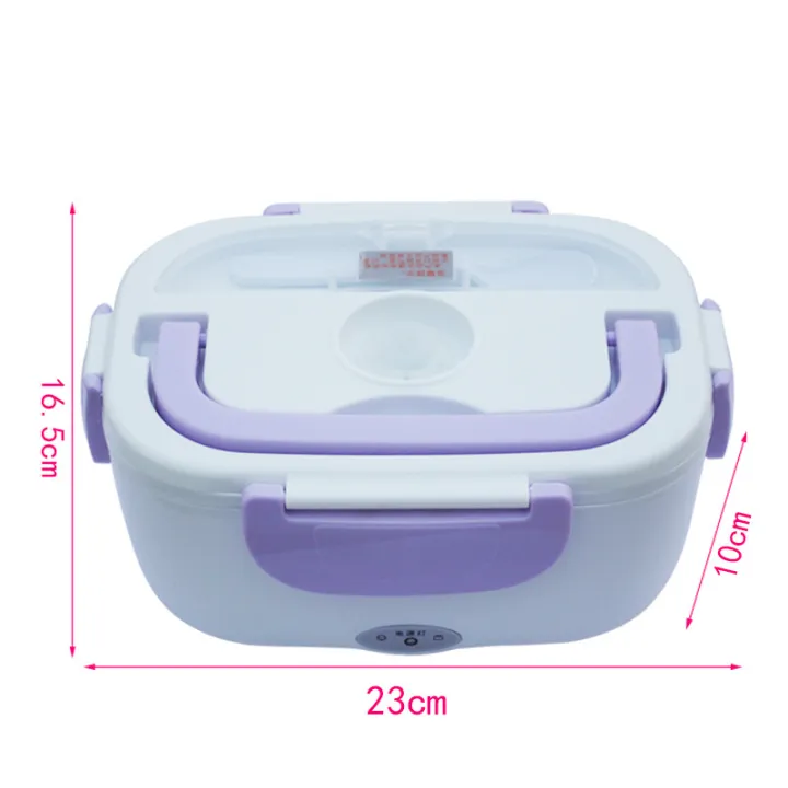 12V electric lunch box household plugin electric heating insulation