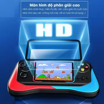 Máy chơi game 2 người chơi only one- HD GAME 620 game, kết nối TV, đồ họa  3D phiên bản SNES Mini SFC Retro Game cầm tay 4 nút cao cấp- BẢO