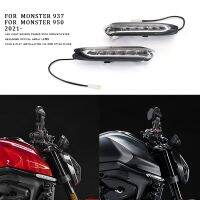 ไฟสัญญาณเลี้ยว LED รถจักรยานยนต์ทั้งกลางวันและกลางคืนสำหรับ Ducati Monster 950 MONSTER 937ไฟเตือน2021 2022 202