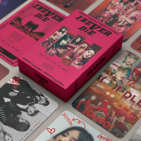 2PCS G-IDLE การ์ตูน Star Card Girl Group อัลบั้มใหม่ I Never Die LOMO Card 54Pcs Boxed ภาพที่สวยงามโปสเตอร์ Life Card