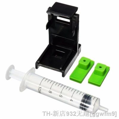 hot【DT】❁  Ink Refill Cartridge Clip 2pcs Rubber Syringe for Printer